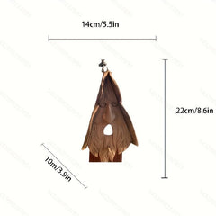 Bird House Feeder Outdoor Garden Decoration