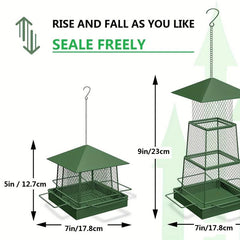 Retractable Bird Feeder for Garden Bird Watching