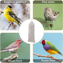 6pcs Bird Feeder Sock Instant Seed Sack for Outdoor Garden Decor Yard