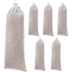 6pcs Bird Feeder Sock Instant Seed Sack for Outdoor Garden Decor Yard