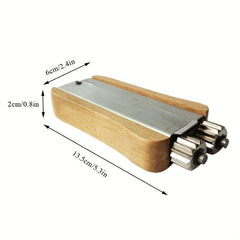 Beekeeping Wire Crimper Frame Tensioner Wooden Handle Stainless Steel Tool