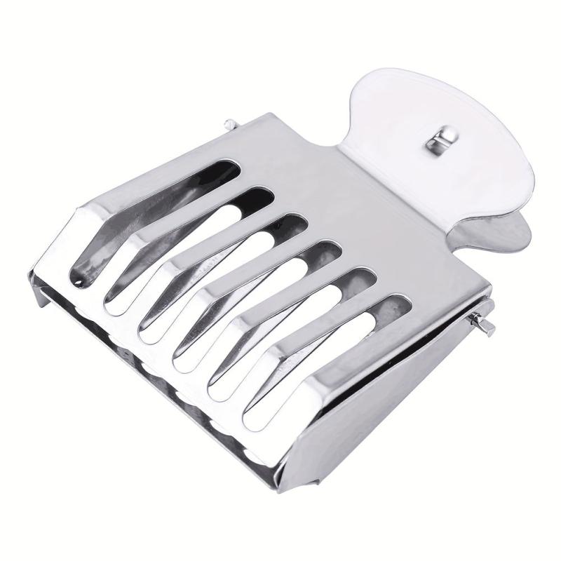 Stainless Steel Queen Cage With Catcher Cage Beekeeper Tool