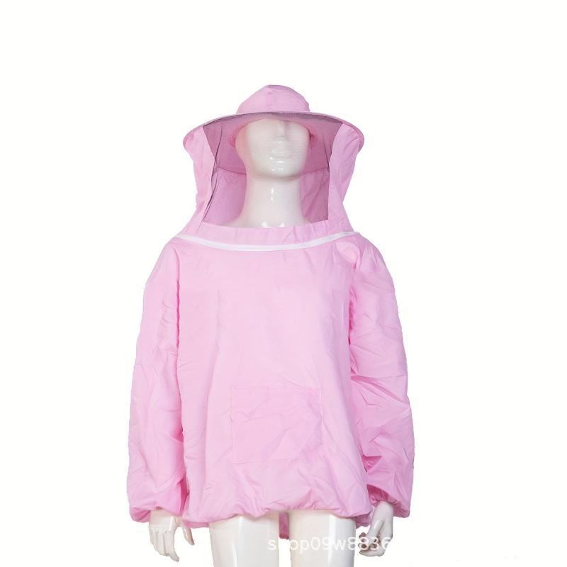 Professional Bee Suit Jacket for Men Women Beekeepers Pink