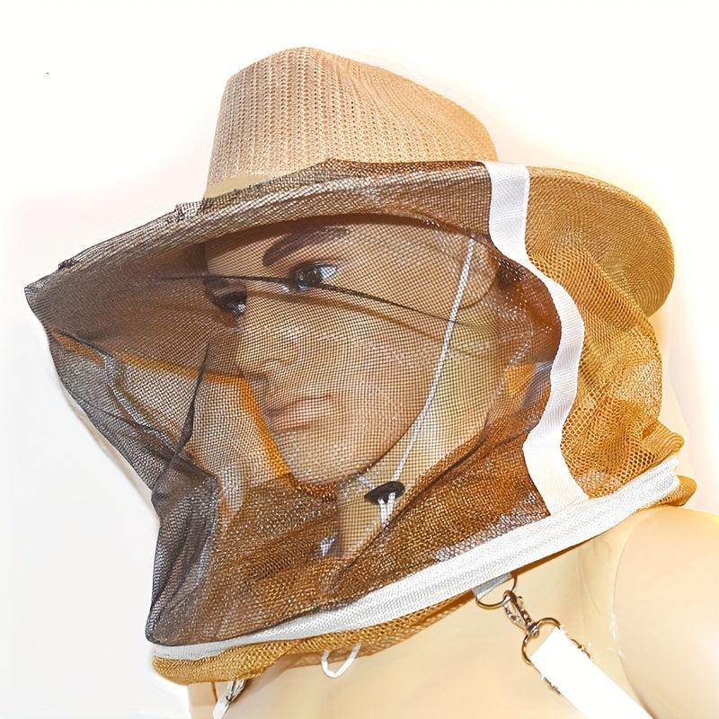 Beekeeping Veil Hat With Anti-bee Netting