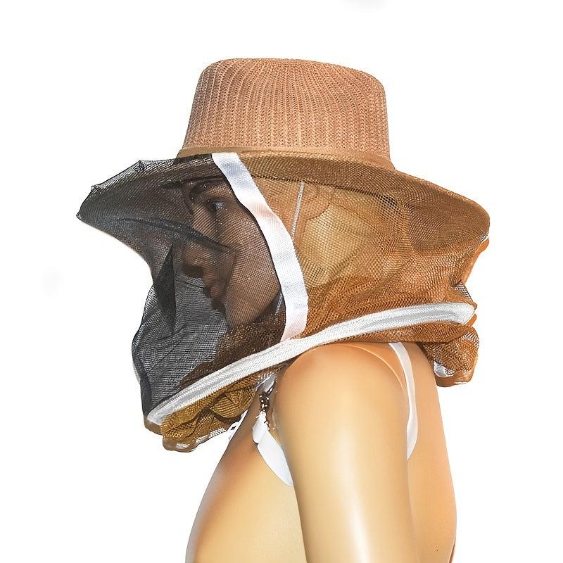 Beekeeping Veil Hat With Anti-bee Netting