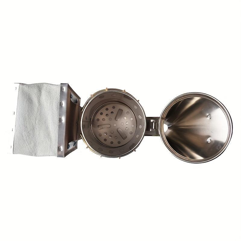 Stainless Steel Bee Smoker for Beekeeper Supplies