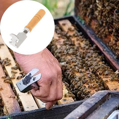 Portable Beehive Cleaner Wooden Handle Handheld Tool