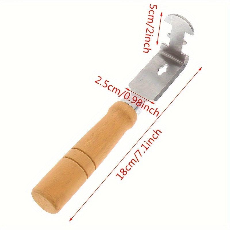 Portable Beehive Cleaner Wooden Handle Handheld Tool