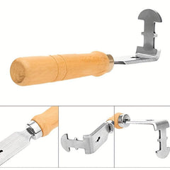 Portable Beehive Cleaner Wooden Handle Handheld Tool