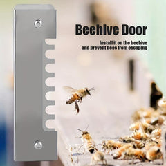 Metal Beehive Door Entrance Gate Anti Escape Reducer Beekeeper Tool