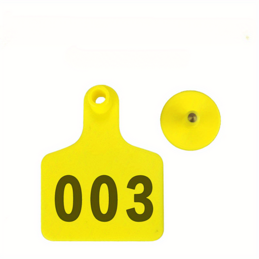 50pcs Anti Epidemic Animal Ear Tags for Livestock Identification