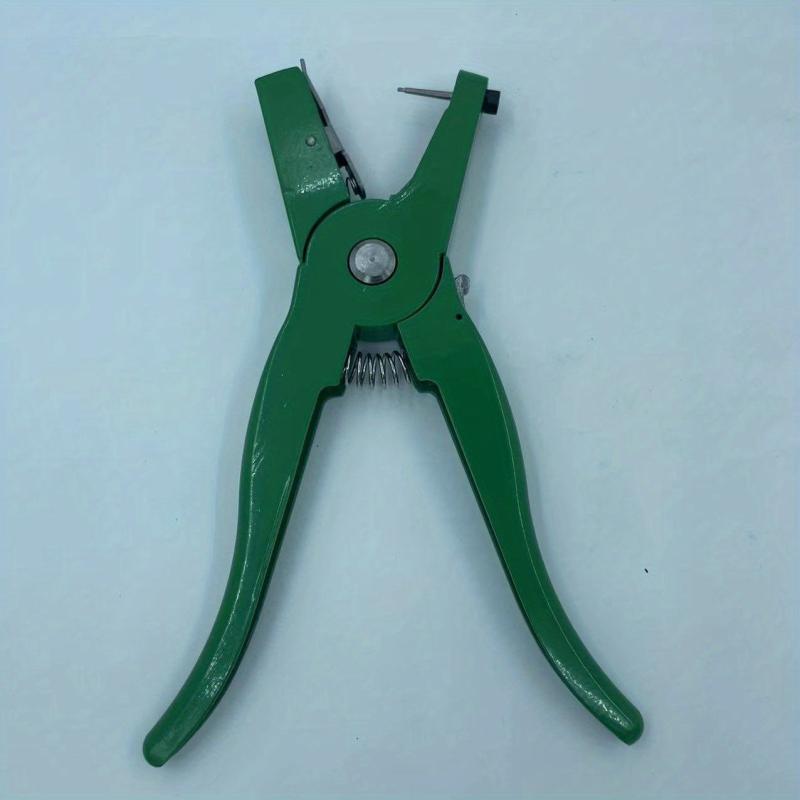 Livestock Ear Tag Pliers for Cattle Pig Goat Sheep Lamb Green