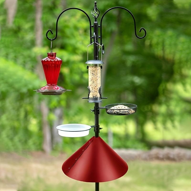Wrap Around Rain Cover Squirrel Baffle Red