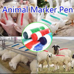24pcs Animal Marker Pen for Pigs Cattle Sheep Marking
