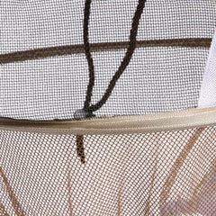 Cowboy Bee Veil Hat for Beekeeping with Visibility Veil
