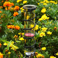 17 Capacity Rain Gauge Glass Tube Replacement Outdoor Lawn Garden Yard