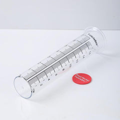 17 Capacity Rain Gauge Glass Tube Replacement Outdoor Lawn Garden Yard