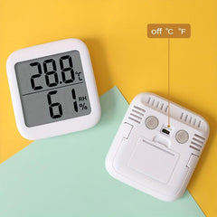 Mini LED Digital Thermometer Hygrometer Indoor Sensor Gauge