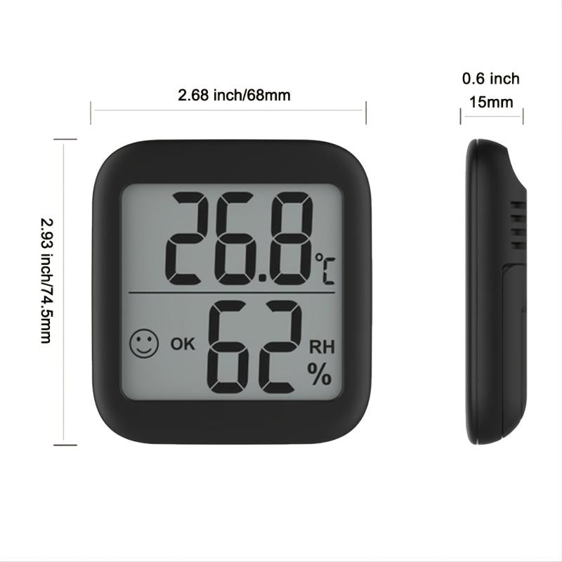 Mini LED Digital Thermometer Hygrometer Indoor Sensor Gauge