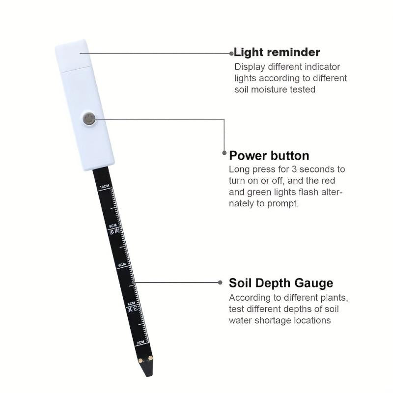 Soil Temperature Detector for Greenhouse with Flashing Light