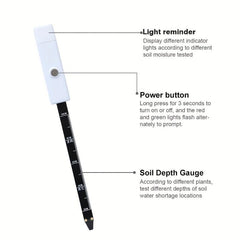 Soil Temperature Detector for Greenhouse with Flashing Light