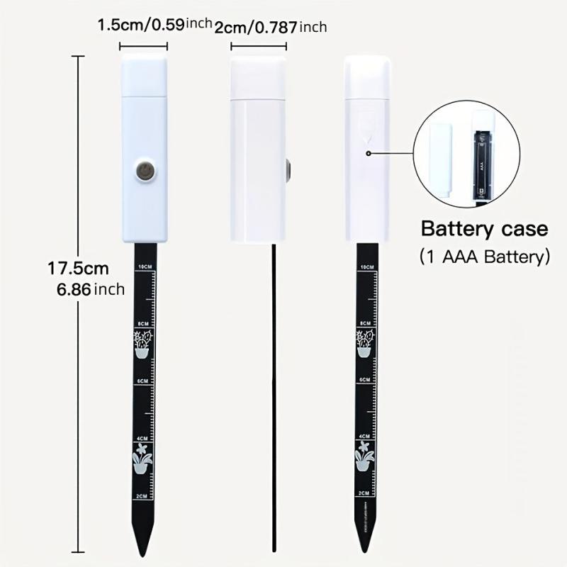 Soil Temperature Detector for Greenhouse with Flashing Light