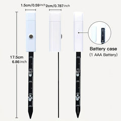 Soil Temperature Detector for Greenhouse with Flashing Light