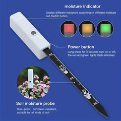 Soil Temperature Detector for Greenhouse with Flashing Light