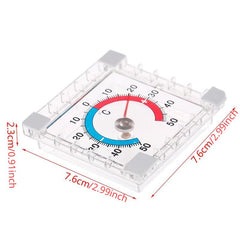 Temperature Thermometer Window Indoor Outdoor Graduated Disc Measurement