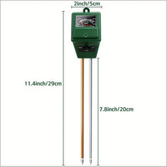 3-in-1 Soil Moisture Meter for Plants Indoor Outdoor Gardening Farming