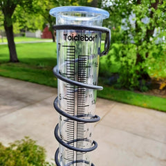 Rain Gauge Replacement Tube 17 Capacity with Red Float Marker