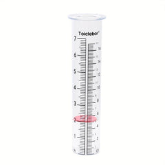 Rain Gauge Replacement Tube 17 Capacity with Red Float Marker