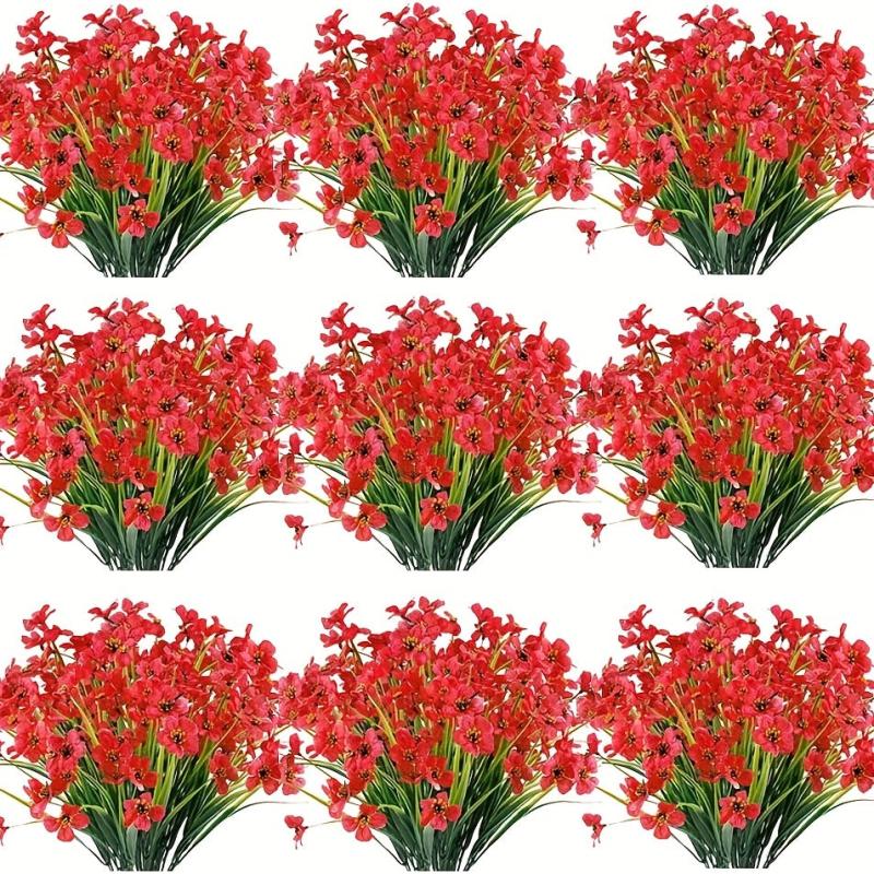 Artificial Flower Outdoor Simulation Plant Plastic Garden Decoration