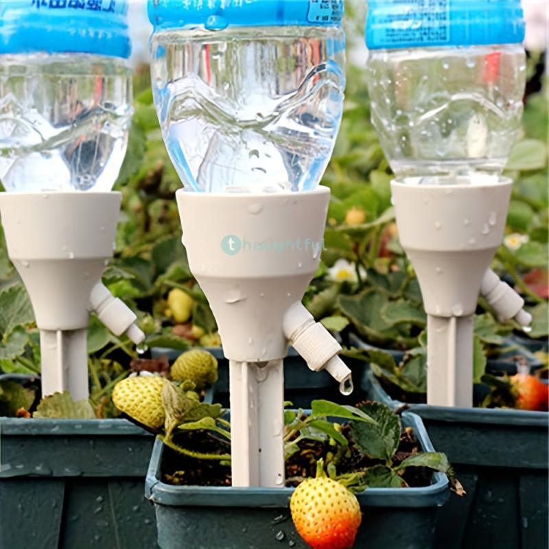 5pcs Self Watering Spike Drip Irrigation system for Plants Flower Greenhouse