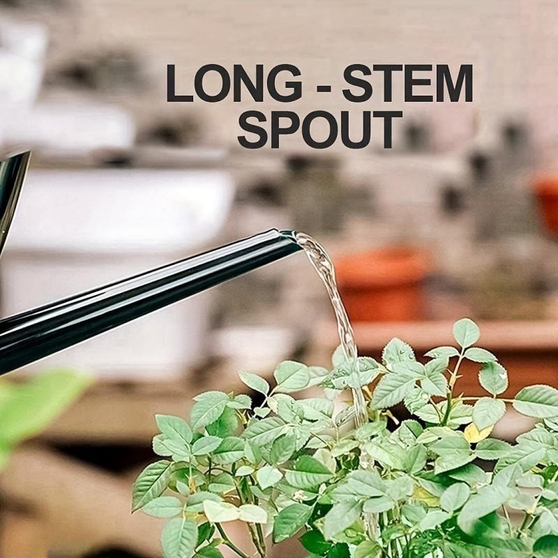 Watering Can For Bonsai Plants Long Spout 1.2L Green