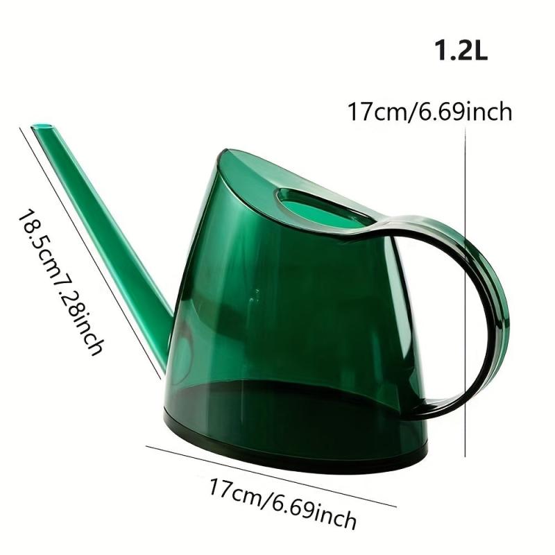 Watering Can For Bonsai Plants Long Spout 1.2L Green