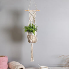 Boho Style Macrame Plant Hanger