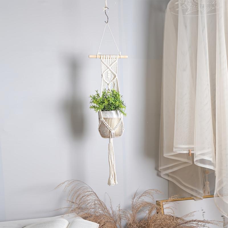 Boho Style Macrame Plant Hanger