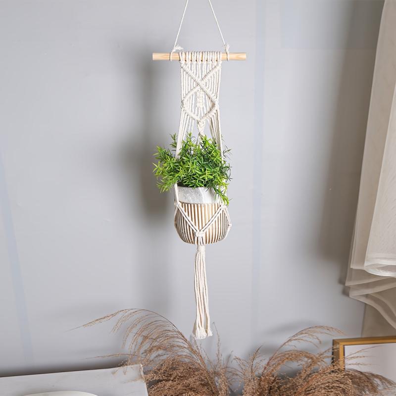 Boho Style Macrame Plant Hanger