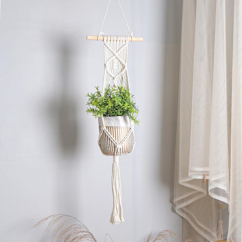 Boho Style Macrame Plant Hanger