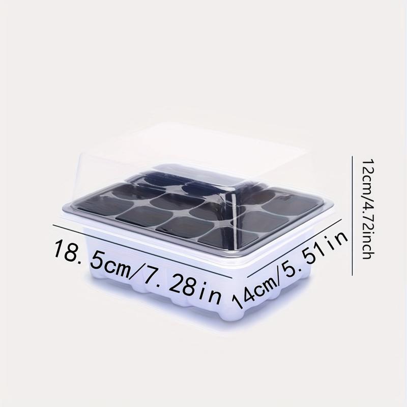 3pcs Portable Nursery Box Set for Flower Plants Balcony Gardening