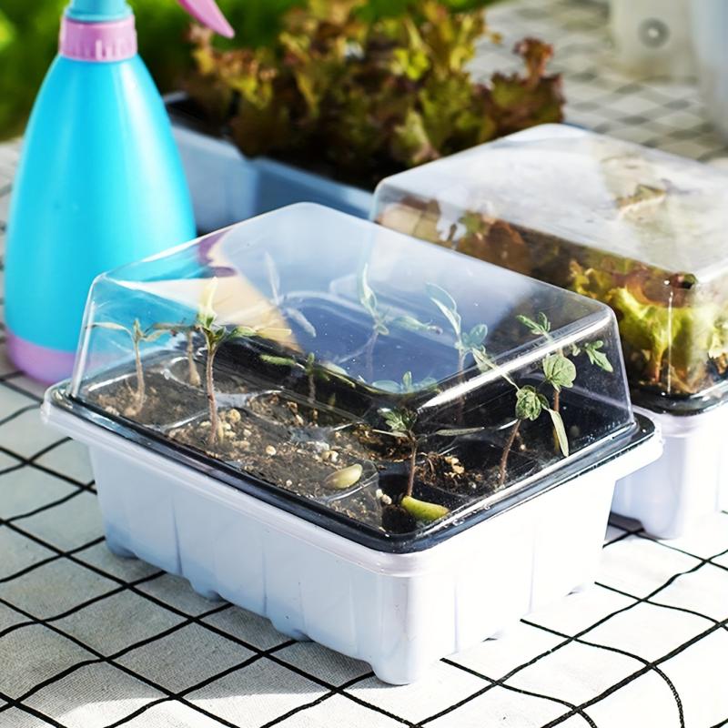 3pcs Portable Nursery Box Set for Flower Plants Balcony Gardening