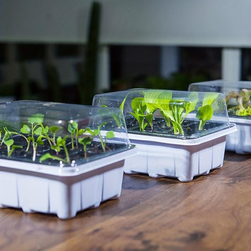 3pcs Portable Nursery Box Set for Flower Plants Balcony Gardening