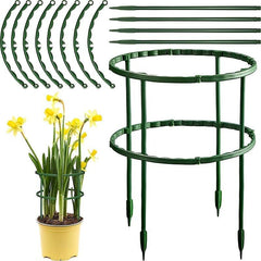 4pcs Plastic Plant Support Pile Frame Greenhouse Arrangement