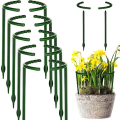 4pcs Plastic Plant Support Pile Frame Greenhouse Arrangement