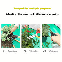 PE Plant Repotting Mat Waterproof Indoor Succulent Potting Mat
