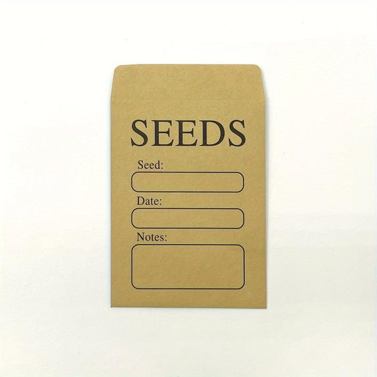 20pcs Self Sealing Seed Envelope Seed Packets Seed Saving Envelopes Template