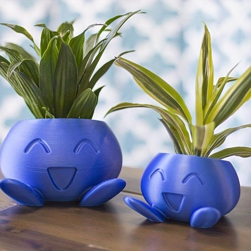 Succulent Flower Pot Plant with Drainage Holes Funny Cactus Planter