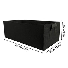 Fabric Raised Garden Bed Plant Grow Bags - Non Woven Aeration Bags