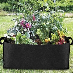 1pc Felt Grow Pots Rectangle Growing Pots Fabric Planting Bags